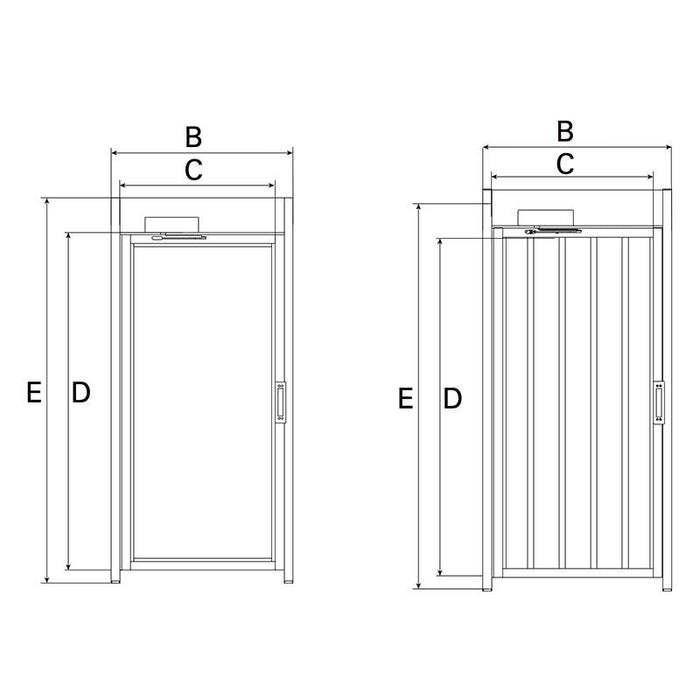 Compuerta de acceso Turnlock Side Gate