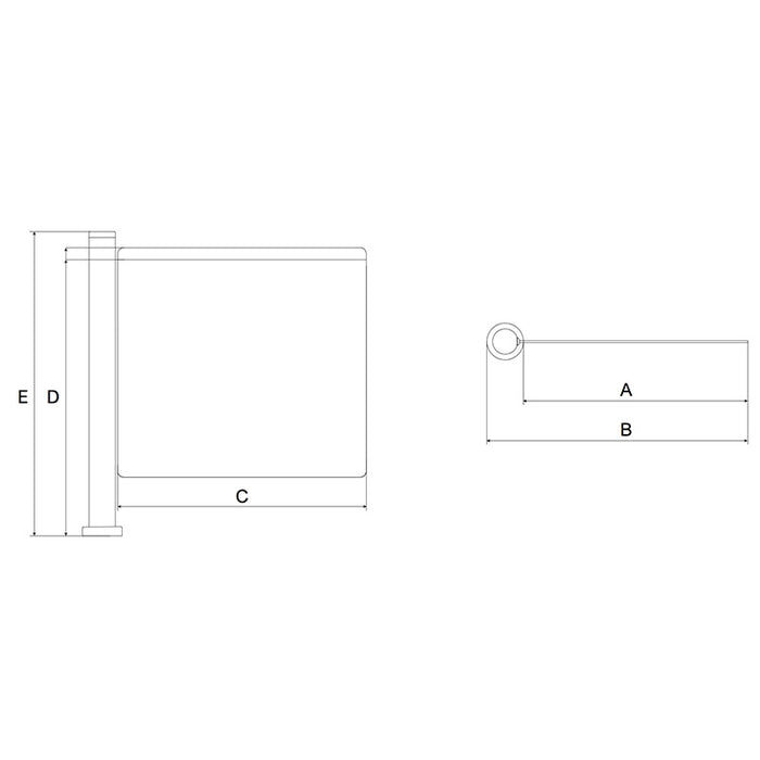 Torniquetes de barrera Winglock Swing